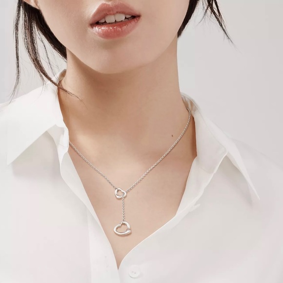 Tiffany & Co. Jewelry - Tiffany & Co. Elsa Peretti® Open Heart Lariat Necklace